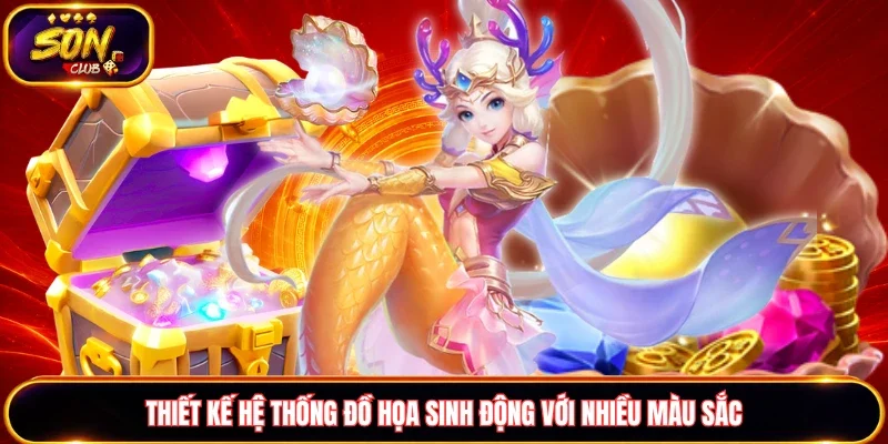 Thiết kế hệ thống đồ họa sinh động với nhiều màu sắc